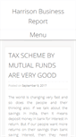 Mobile Screenshot of myharrisonreport.com